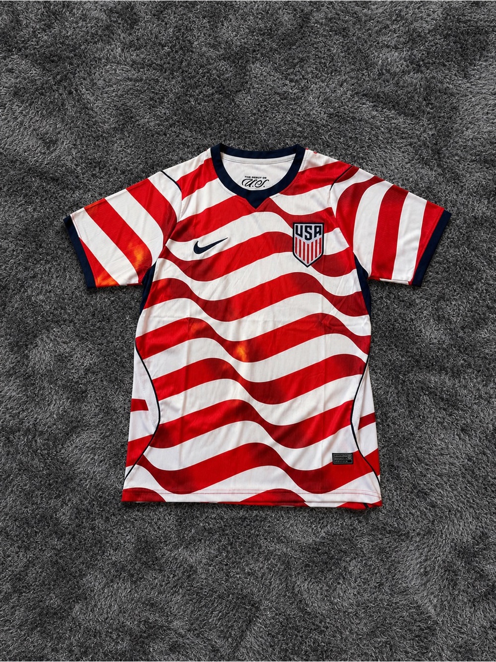 USA World Cup 2026 Home Jersey - Red and White - Size S - Like New Soccer Jersey